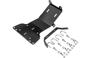 WeiSen Winch Mounting Bracket Plate Compatible with Honda Rancher TRX350 400 FE FM TE TM FA FGA 2000-2007