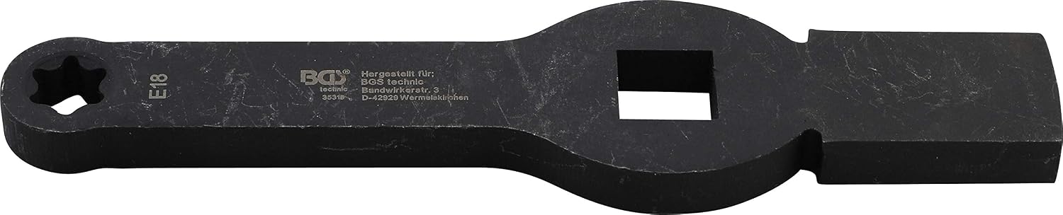 BGS 35318, Black, Schlüsselweite: E18