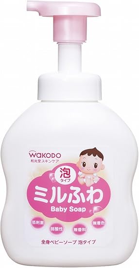 和光堂 ミルふわ 全身ベビーソープ 泡タイプ