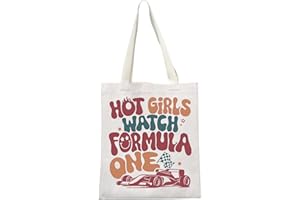 Formula1 Tote Bag F1-Motorsport Racing Gift for Race Car Driver, Racer Themed Sport Lovers and Racing Team