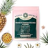 Vital Source Nutrition Premium Feminine Balance Gummies - Supports pH Balance, Digestion & Immune Health for Women- Hawaiian 
