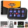 Snapklik.co : Auxbea 8 Gang Switch Panel BA80, Universal Circuit