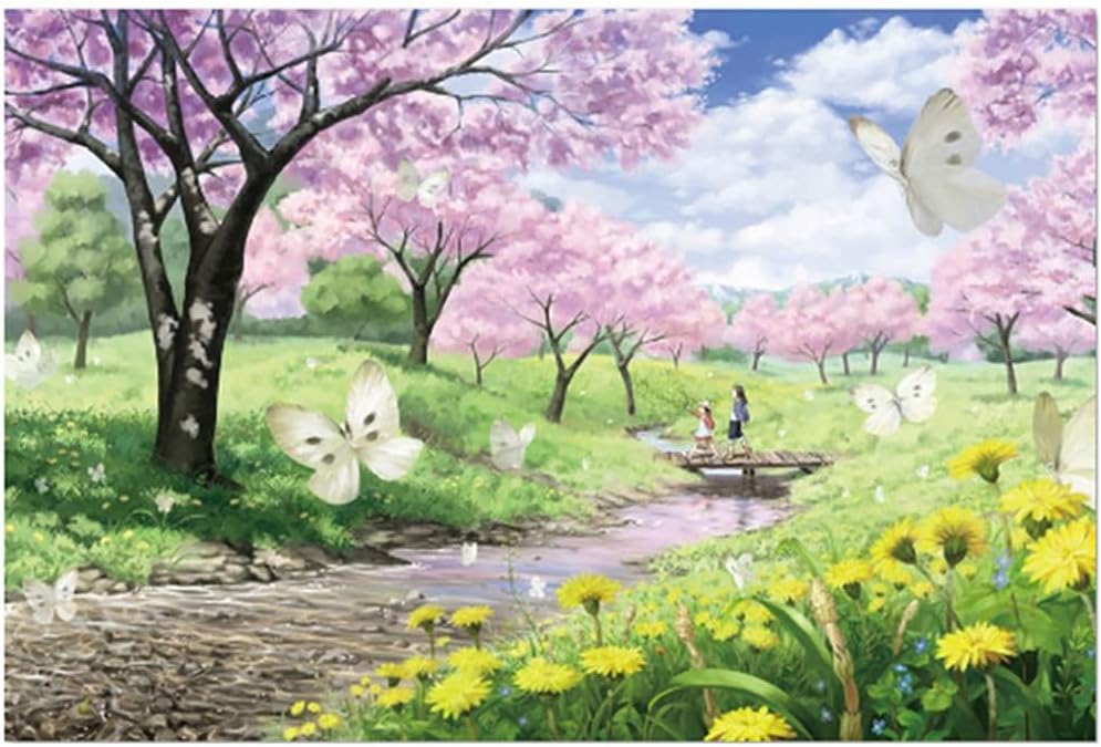 1000 Pieces of Adult Puzzle World Famous Painting Scenery Boring Toy at Home