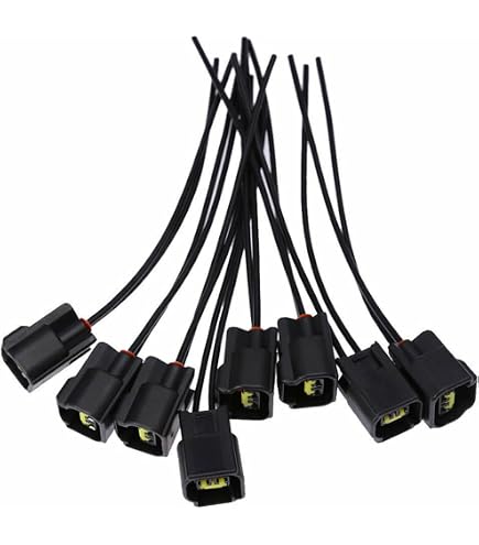 8 Red Ignition Coils & Pigtail Harness Kit For Ford F150 F250 Expedition & Lincoln 5.4L V8 (2004-2008)