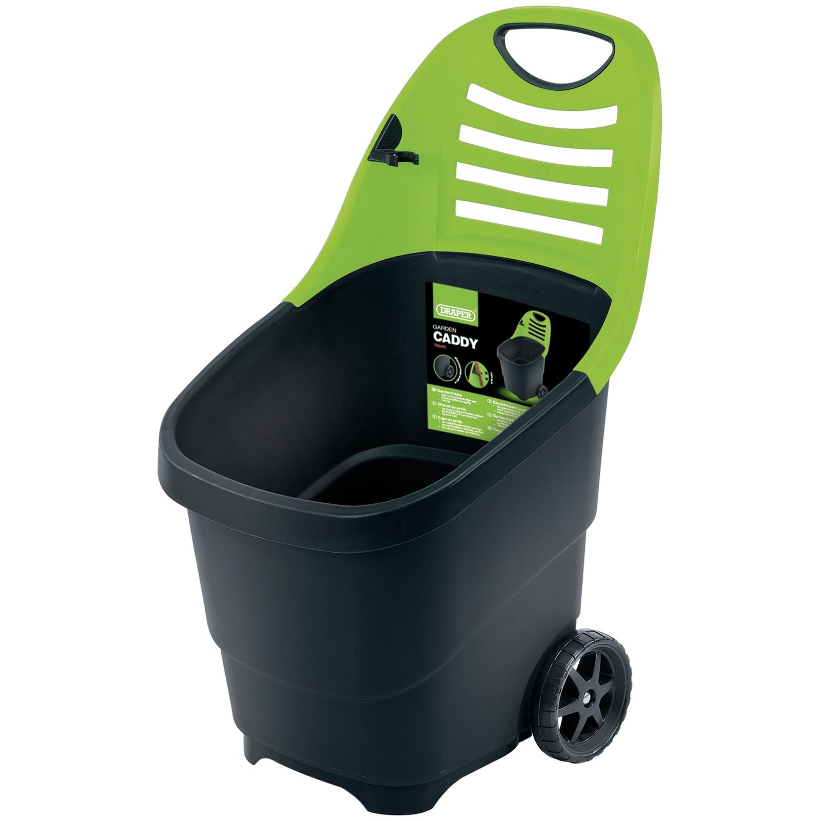 Draper 78643 Garden Caddy, Green and Black