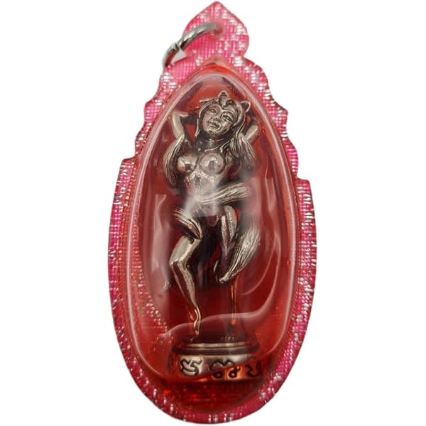 TALISMAN GOLDEN LINGAM Takrud Thai Amulet Fetish Charm Love Couple