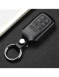 Funda protectora para llave de piel, funda para mando a distancia de Honda Accord Civic CR-V CRV Pilot EX EX-L Touring Premium