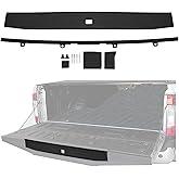KUAFU Tailgate Molding Top Trim Cap Cover Compatible with 2017-2022 Ford F250 F350 Super Duty Flex Step Replacement for HC3Z-