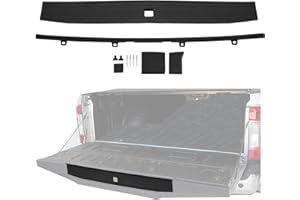KUAFU Tailgate Molding Top Trim Cap Cover Compatible with 2017-2022 Ford F250 F350 Super Duty Flex Step Replacement for HC3Z-
