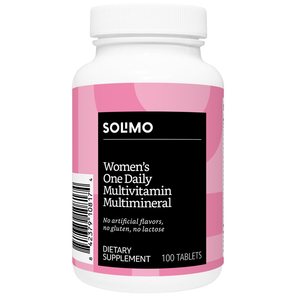 Amazon Brand Solimo Adult 50+ One Daily Multivitamin