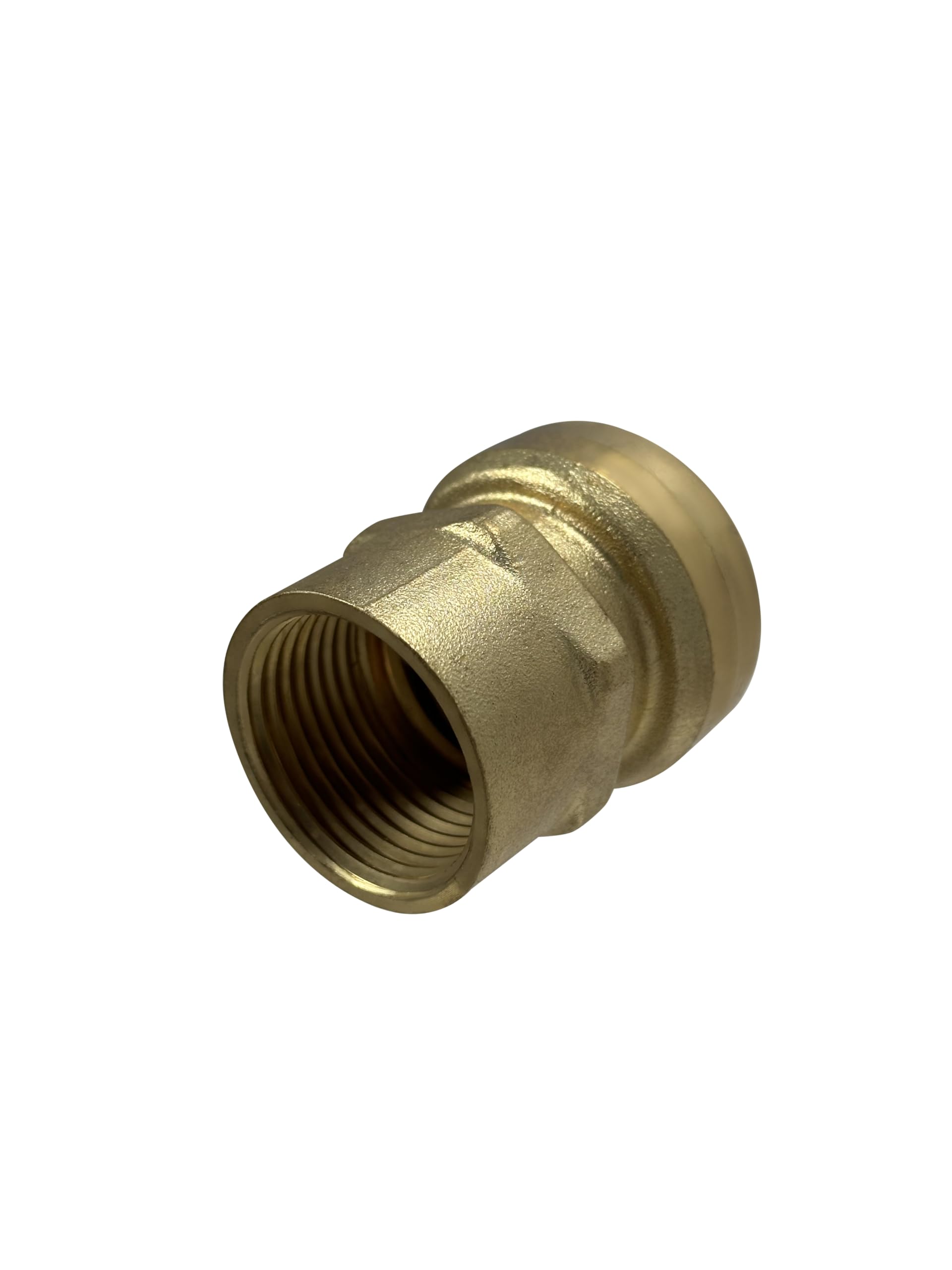 Photo 1 of XFITTING Push Fit 1 Inch x 1 Inch Female NPT Adapter, Brass Fittings, Push to Connect Pex Copper, CPVC, 2 Pieces