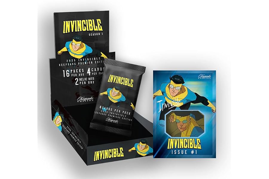 2025 Invincible Season 1 Keepsake Premiere Hobby Edition: 2 Relics Per…
