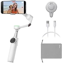 スマホアクセサリー Insta360 Flow2 Pro Amazon.com: Insta360 Flow 2 Pro Magnetic Mount Bundle - Foldable