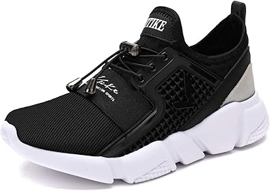 boys black tennis shoes