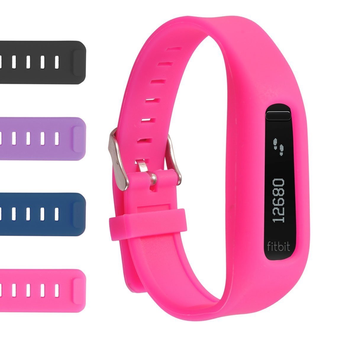 NEO+ UK SELLER, New Replacement Band For Fitbit ONE with Buckle/No Tracker (FUCHSIA)