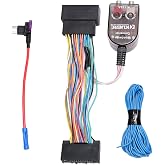 Factory Radio Add a Subwoofer Speaker Amplifier Wire Harness, Replacement for Ford F-150 250 350 450 550, Replacement for Ford Edge/Escape/Explorer/Fiesta/Focus/Mustang