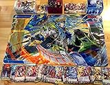 Cardfight Vanguard CFV Bundle - Booster Box Playmat Deck Box 100 Bonus Cards