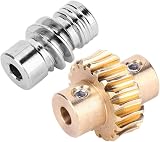 Elprico Worm Wheel 10:1 Bronze Gear Metal Worm Set Industrial Robot Parts view 4