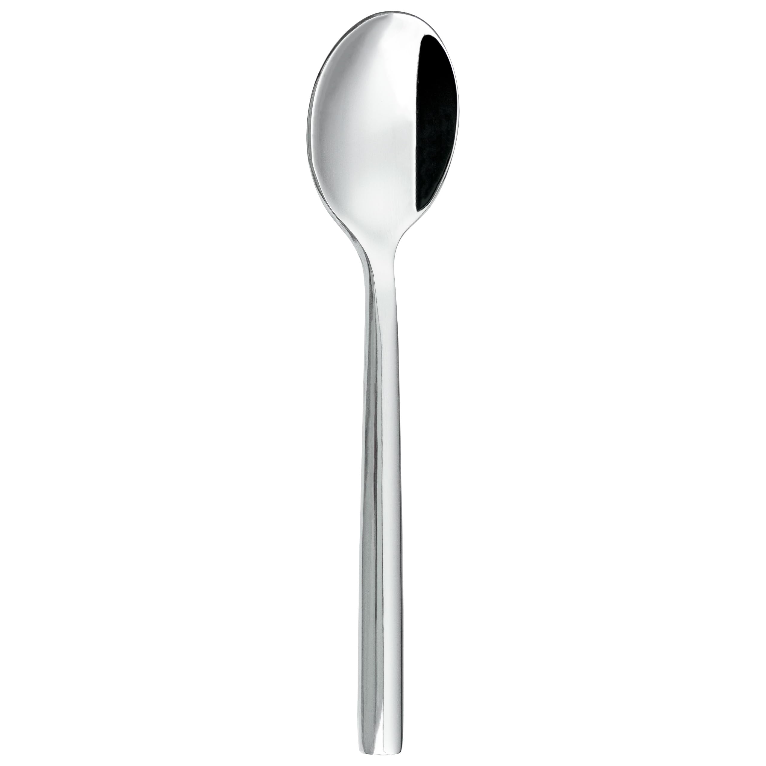 Grunwerg Contemporary Collection Chopstick Teaspoons TESCHP, 18/0 Stainless Steel, Set of 12, Silver