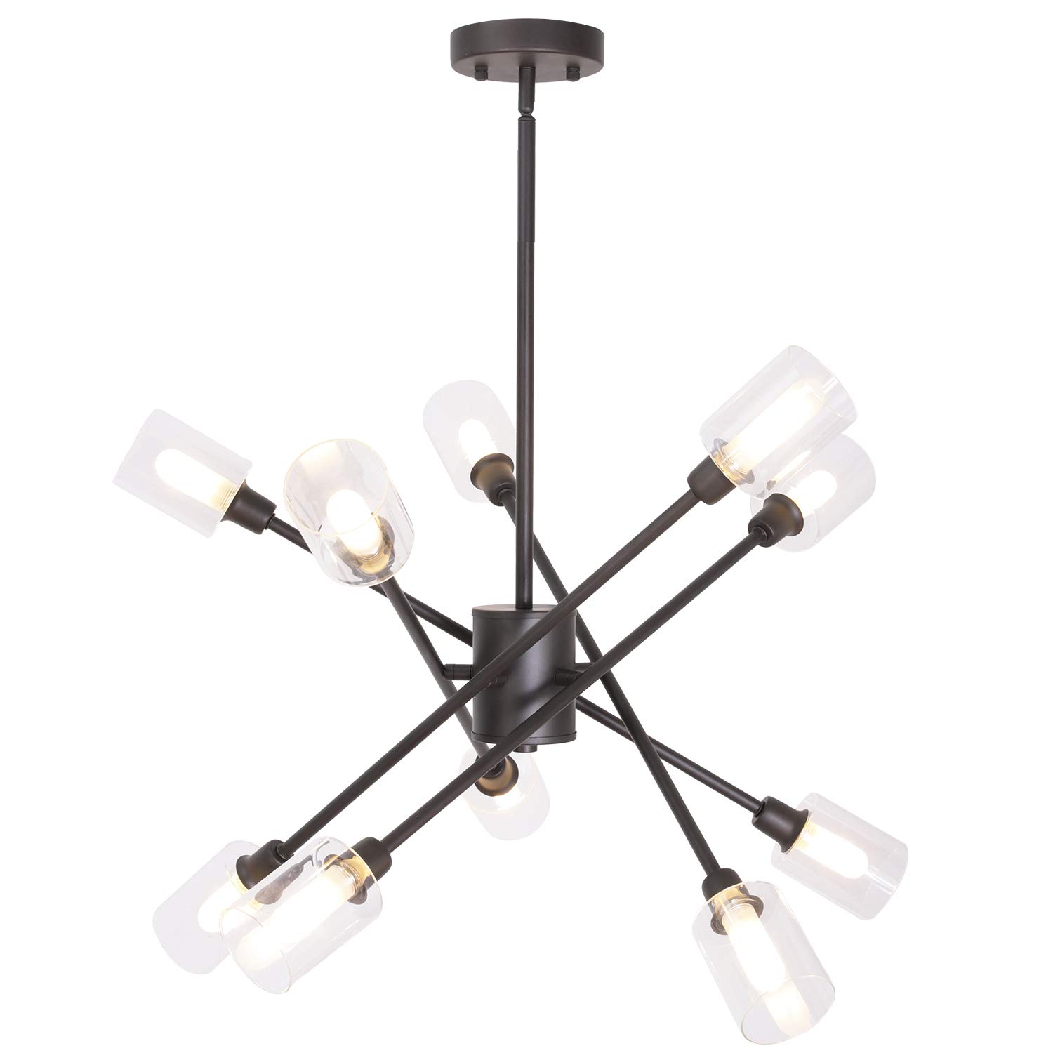 10 Lights Sputnik Chandelier Lighting Modern Ceiling Light