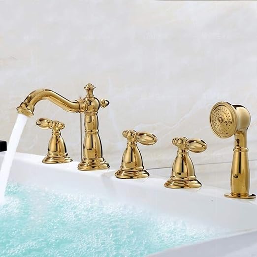 Grifos de bañera Bricolaje y herramientas Grifo de baño de latón con