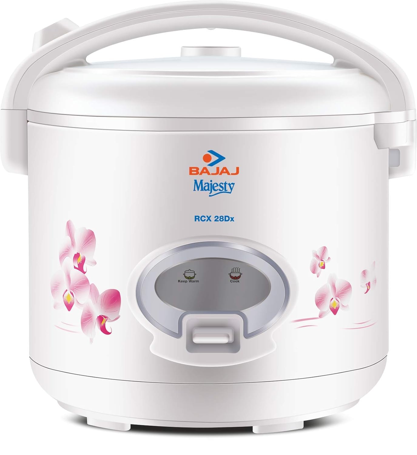 Buy Bajaj Majesty RCX 28 DX 2.8-Liter Electric Rice Cooker (White) Online  at Low Prices in India - Amazon.in