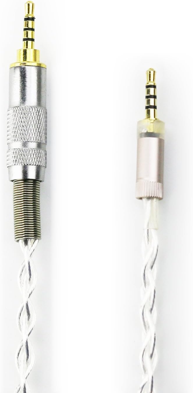 ABLET HIFI cable with 2.5mm Trrs Balanced Male for Sennheiser Momentum/Momentum 2.0 / Sennheiser HD1 headphones & Astell&Kern AK240 AK380 AK320 onkyo DP-X1 FIIO X5III XDP-300R - Image 3