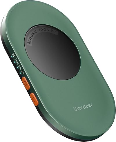 VAYDEER Ultra Slim Mouse Mover Air 3 Jiggler Adjustable Timer Silent