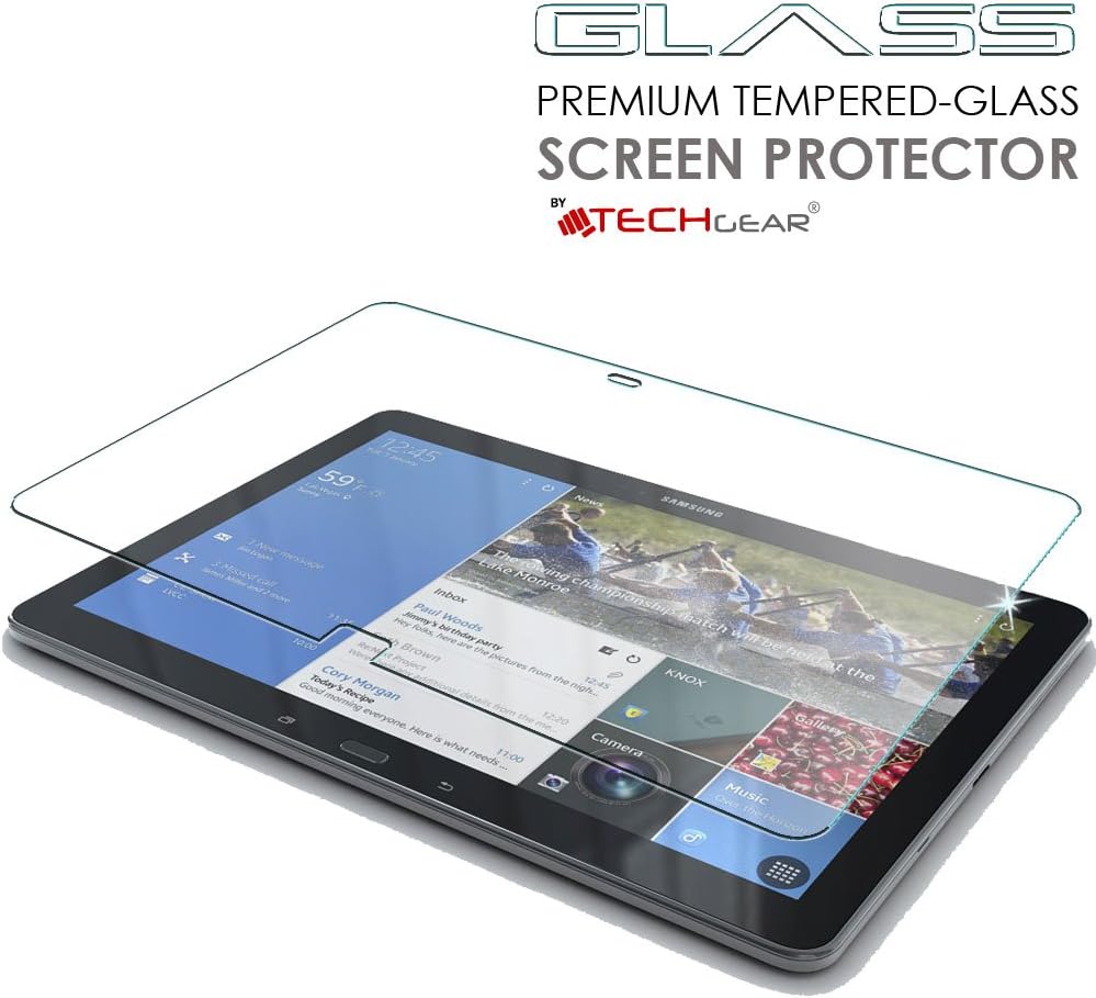 TECHGEAR GLASS Edition fits Samsung Galaxy Tab Pro 12.2 (SM-T900 / SM-T905) - Genuine Tempered Glass Screen Protector Guard Cover - Image 4