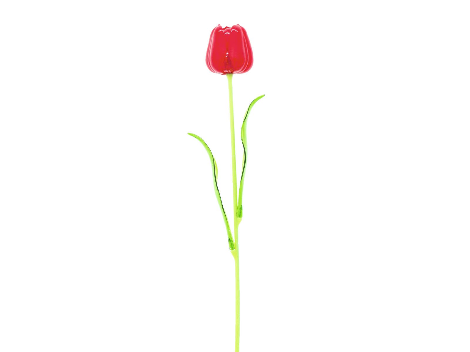 Europalms 82600205 Tulip Crystal, Red, 61 cm, One Size