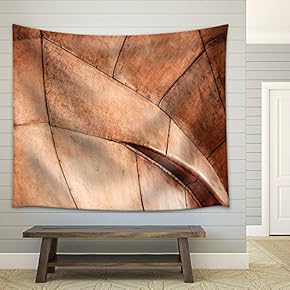 Retro Style of Geometric Construction - Fabric Wall Tapestry Home Decor - 51x60 inches
