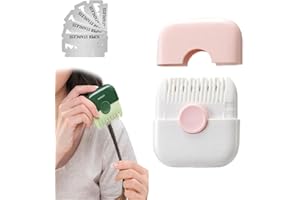 Trimpocket Hair Trimmer/Comb Kids, Trim Pocket Comb, Baby Haircut Comb, 2 in 1 Split Ends Hair Trimmer, Double Sided Razor Co