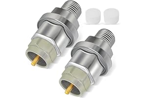 FJXBYWM F273699 Propane Fuel Filter for Buddy,Big Buddy,Tough Buddy Etc Portable Heaters –Works with and Replaces F276163 Fuel Filter, Fits with F273704/F273701/F273702/F273703/F273718 Etc Propane Hoses-2Pack