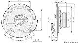 Pioneer TS-R1750S 250W 17cm 3 Way Coaxial Car Speakers 4Ω view 2
