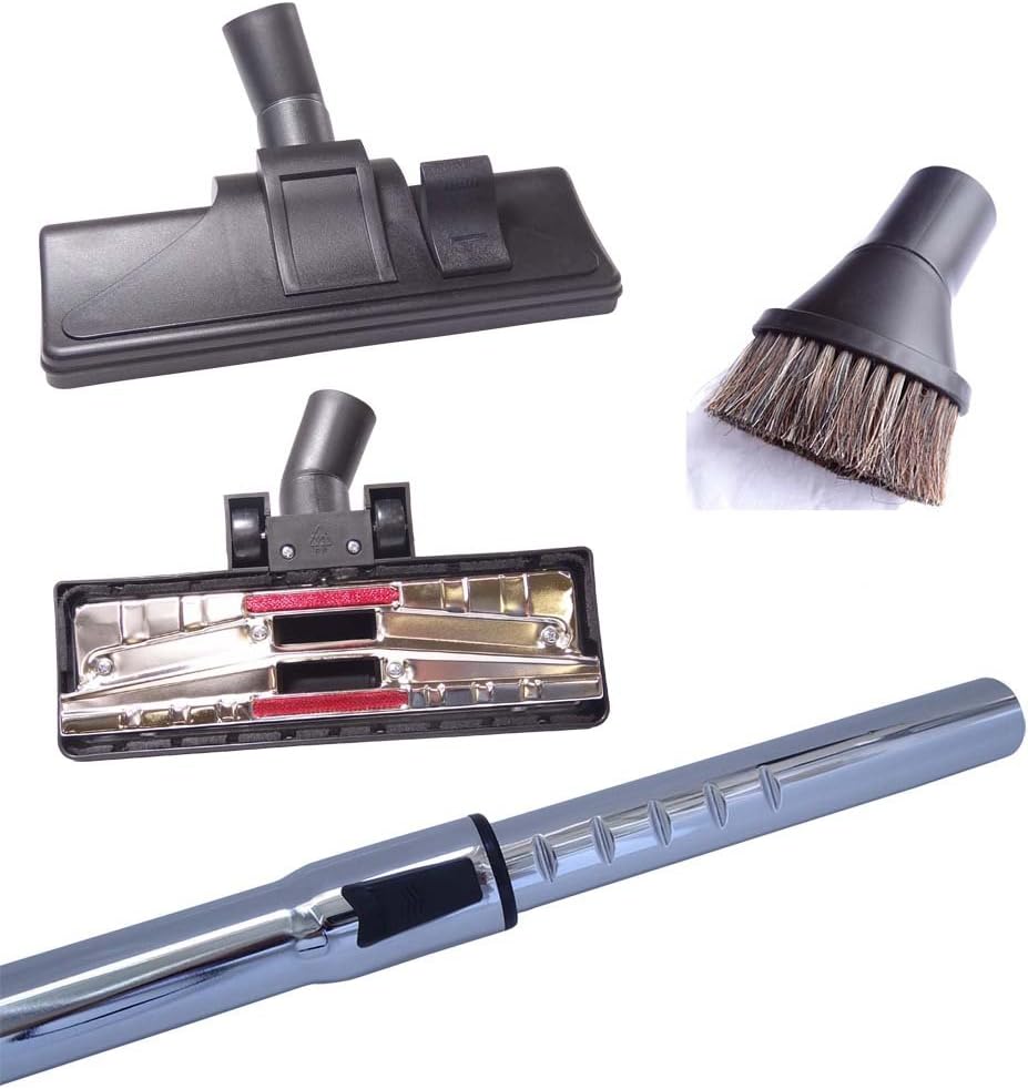Staubsaugerrohr 32mm, Hartbodendüse und Saugpinsel, Ersatzteile kompatibel für AEG Vampyr CE Power Staubsauger