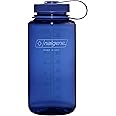 Nalgene Wide Mouth Water Bottle, Spring Green, Tritan Material, Loop Top