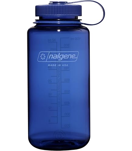 Nalgene Sustain 32 Oz Wide Mouth Water Bottle - Made From 50% Recycled Plastic, BPA-Free, Dishwasher Safe, Landscape Moonset Design - View #9