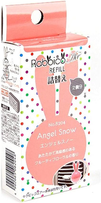 Amazon Co Jp ラビッコエアー詰替え Rabbico Air Refill エンジェルスノー 04 車 芳香剤 ダイヤケミカル 車 バイク
