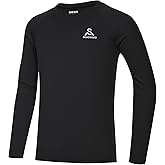 SEAOYOZO UPF 50+ Boys Swim Shirt Long Sleeve Youth Kids Rash Guard UV Sun Protection Rashguard for Surf Beach