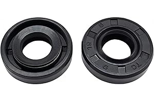 SupremeMarine 82257M 2 Pcs Shift Shaft Lower Unit Gearcase Oil Seal for Mercury Marine 60 225 HP Outboard Motors Replace 26-82257M Sierra 18-0267