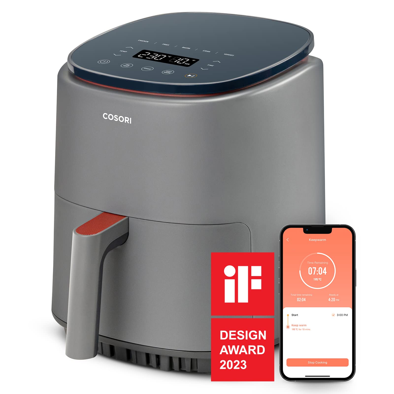 Cosori Lite Smart Air Fryer 3....