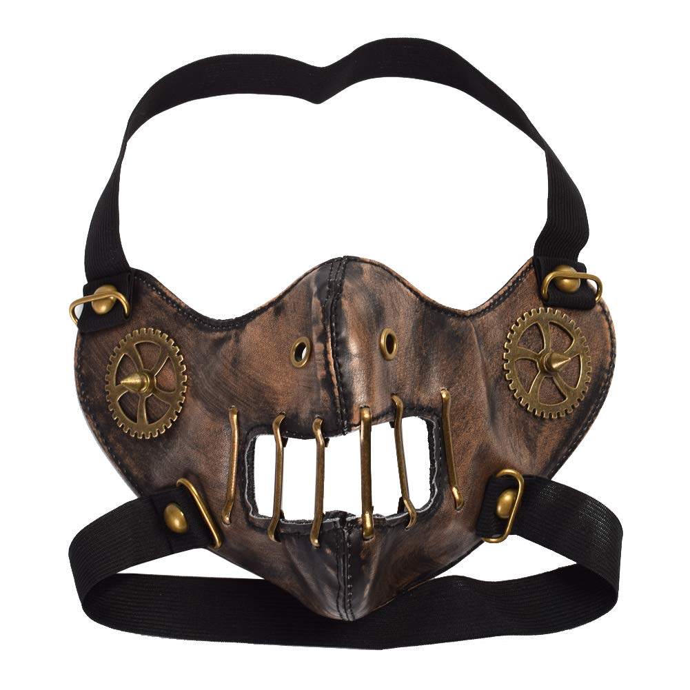 BLESSUME Gothic Punk Steampunk Gear Fashion Unisex Cosplay Accessory(Style# 1)