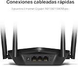 MERCUSYS MR1500X AX1500 Dual Band WiFi Router with 4 High Gain Antennas view 4