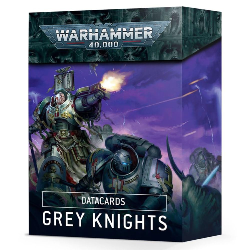 Warhammer 40k Games Workshop, 40,000: DATACARDS: Grey Knights (9th Edition 2021), 57-20