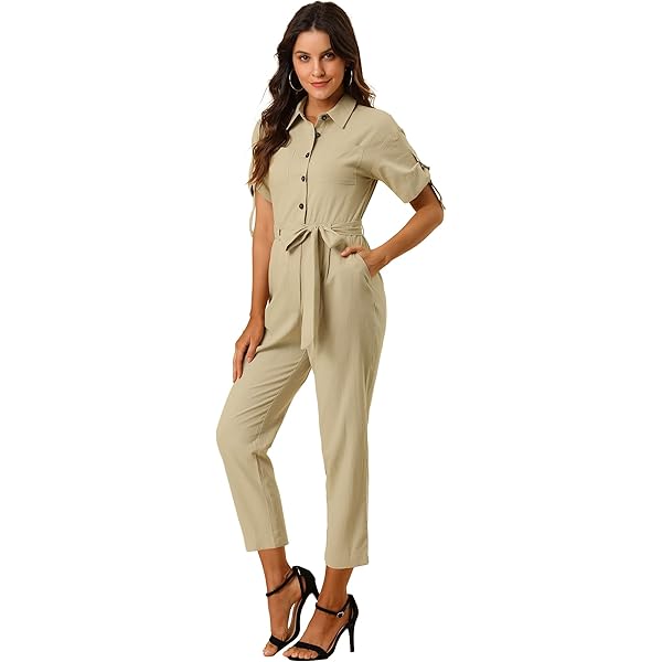 mama　herlipto Two-way Collar jumpsuit Two Tone Maternity Jumpsuit
