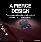 Seagate FireCuda 2TB External Hard Drive Marvel Black Panther PS4 PS5 Xbox PC view 3