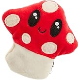 GAMAGO Mushroom Heating Pad & Pillow Huggable - Microwavable Heat Pad for Cramps, Aches & Anxiety Relief - Cute Heat Pack Stuffed with Eco-Friendly Wheat & Dried Lavender - 11"