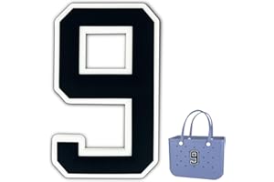 TOYORK Bag Charms for Bogg Bag Accessories Decorative Bogg Bag Charms Insert Number Charms for Beach Tote Bag Accessories