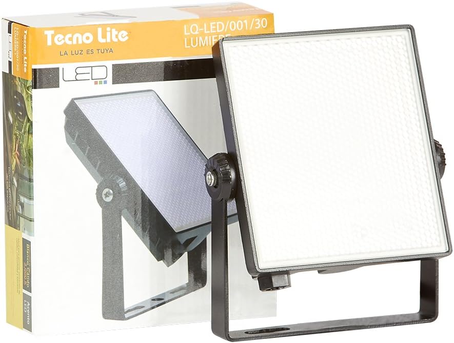 reflector led de exterior color luz calida tecnolite lq led 001 30