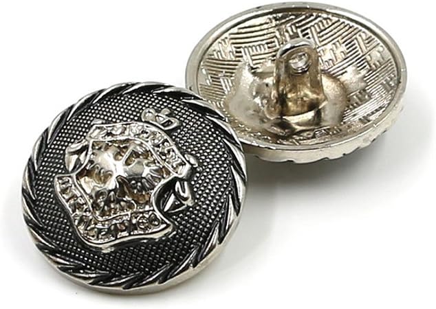 Boutons De Couture 'chat Noir' Métal - Lot De 4, Design Léchage Et Patte Levée, Super Mignons Pour Customiser !